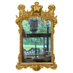 Spiegel aus geschnitztem Giltwood aus dem 18. Jahrhundert George III