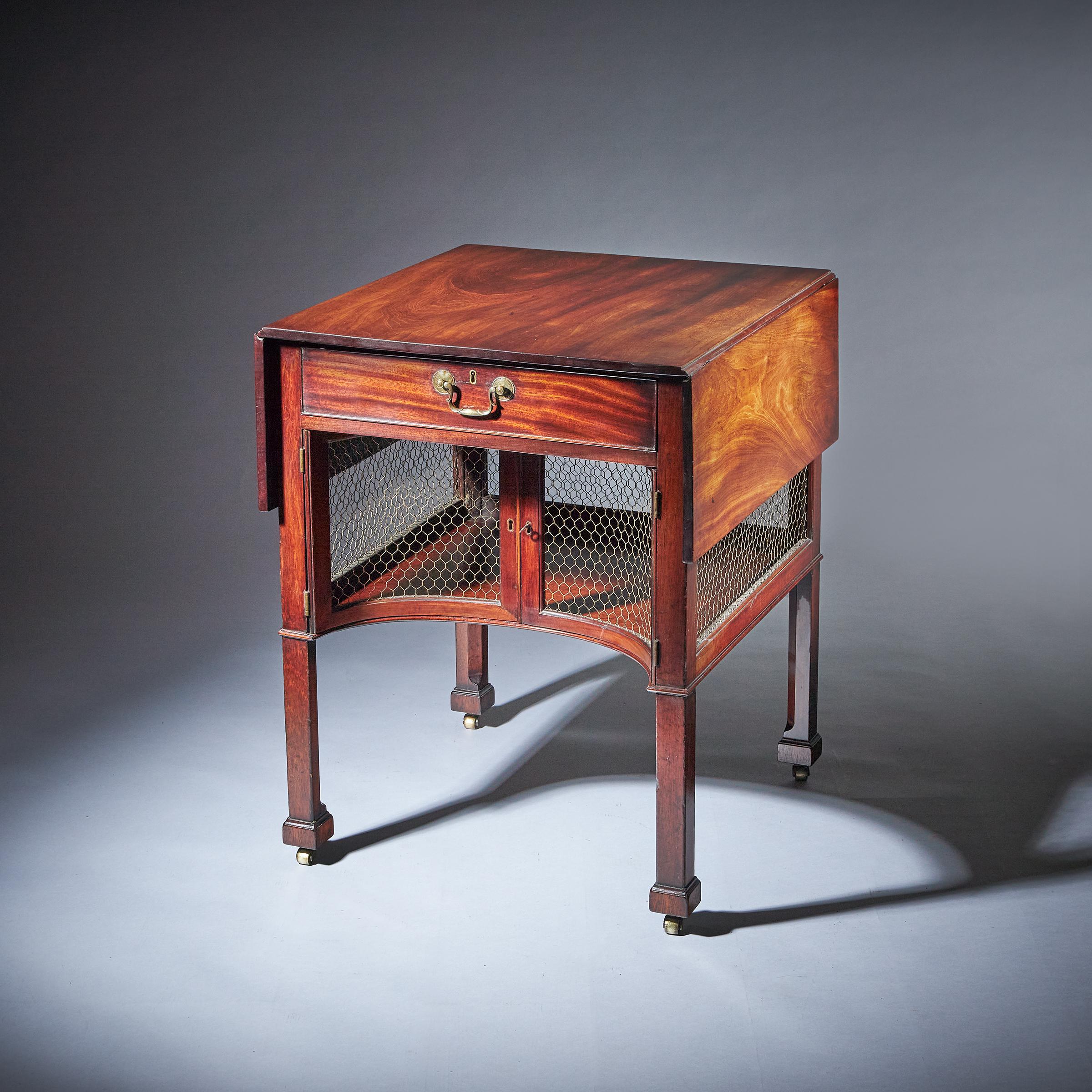 A rare early George III mahogany supper table plausibly by the most celebrated maker of English furniture, Thomas Chippendale, Circa 1770-1780

On the 5 May 1759, a notably similar table in form was supplied to Dumfries house by Thomas Chippendale