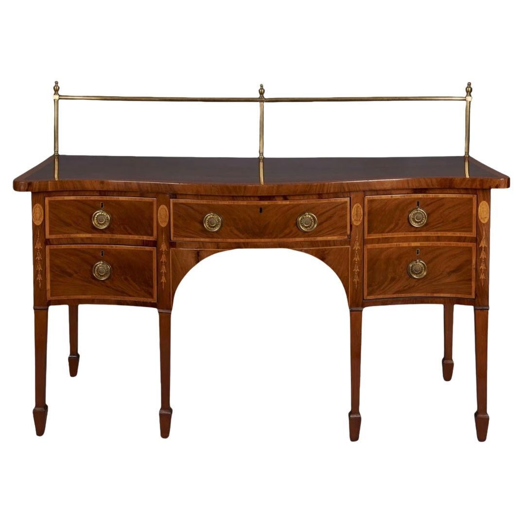 18th Century George III Hepplewhite Mahogany Sideboard