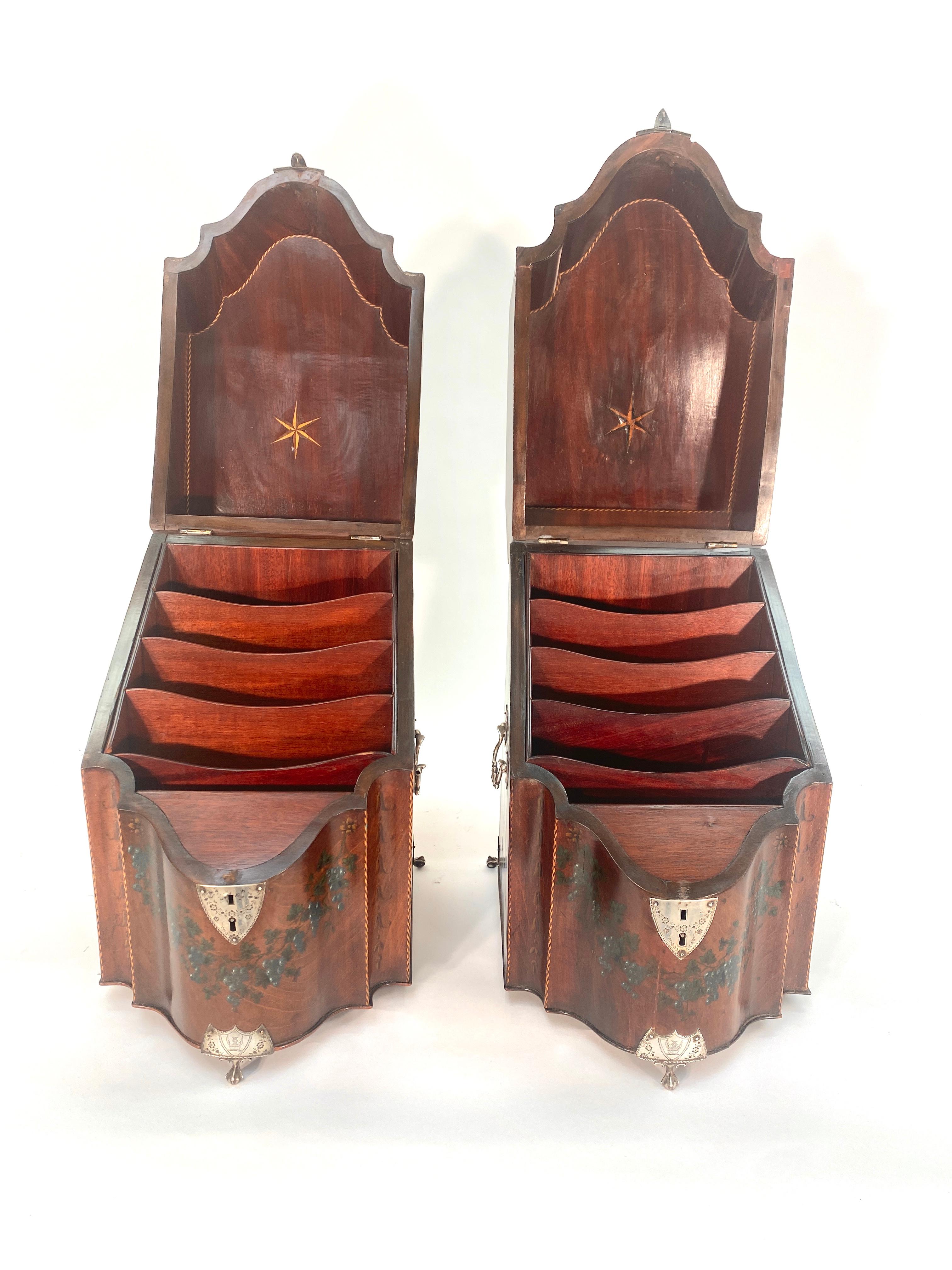 18th Century George III Knife Boxes 9