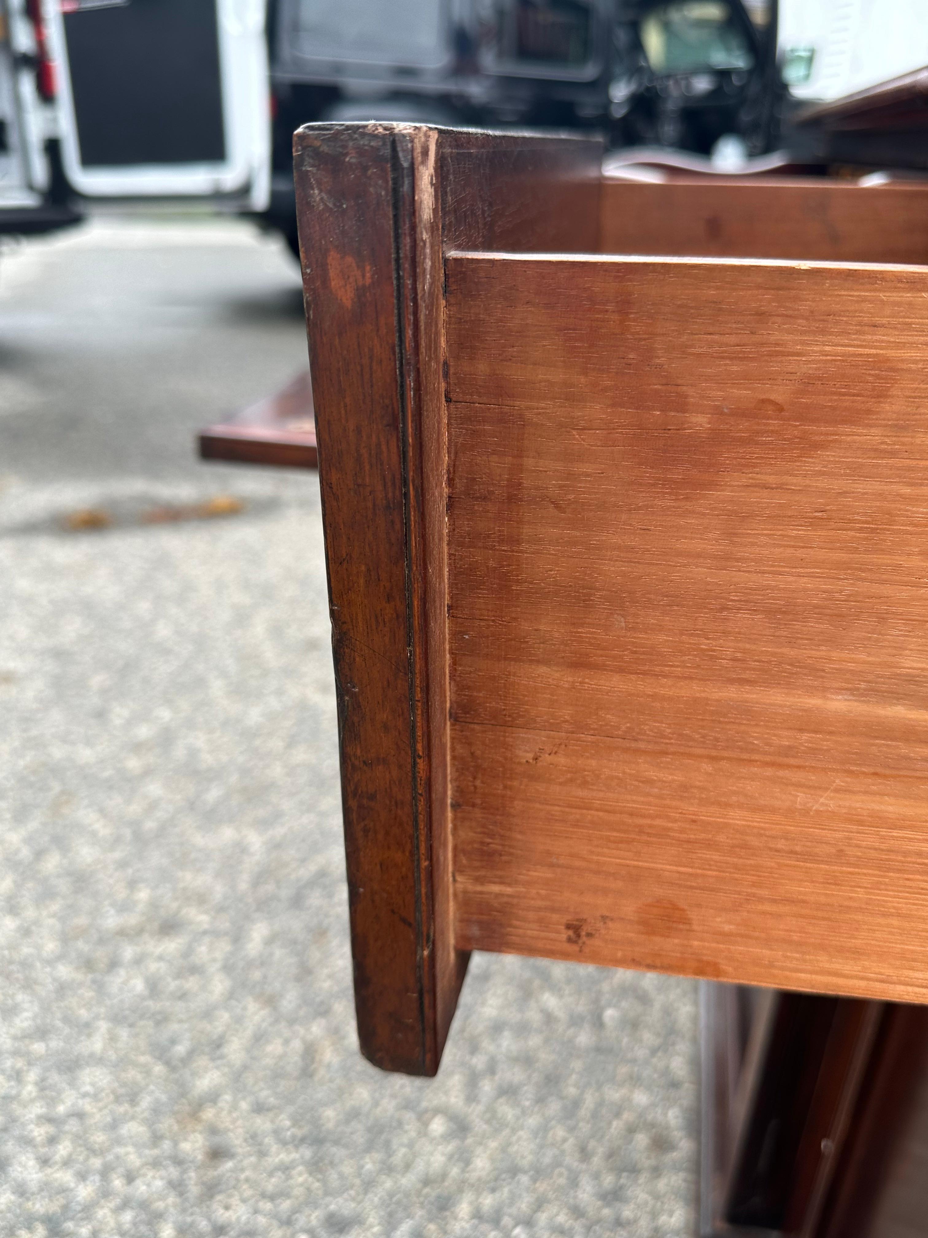 18th Century George III Mahogany Breakfront Bookcase 5