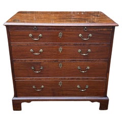 18th Century George III Mahogany Chest Of Drawers