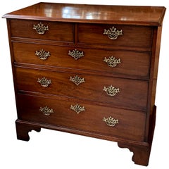 18th Century George III Mahogany Chippendale Chest, 1790