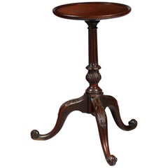 18th Century George III Mahogany Chippendale Kettle Stand/Table