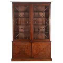 18th Century George III Mahogany Library Bookcase