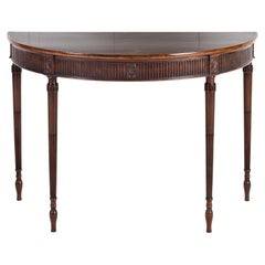 18th Century George III Mahogany Side/Pier Table