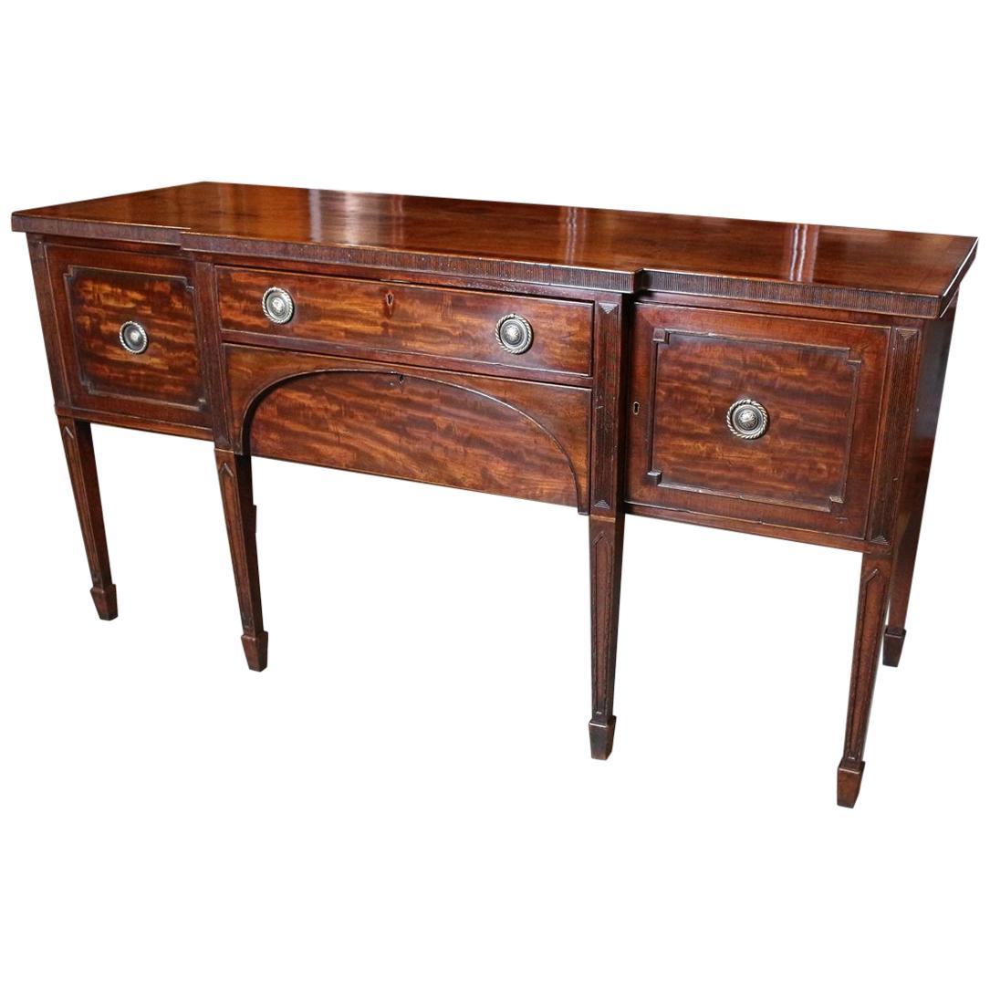 18th Century George III Mahogany Sideboard