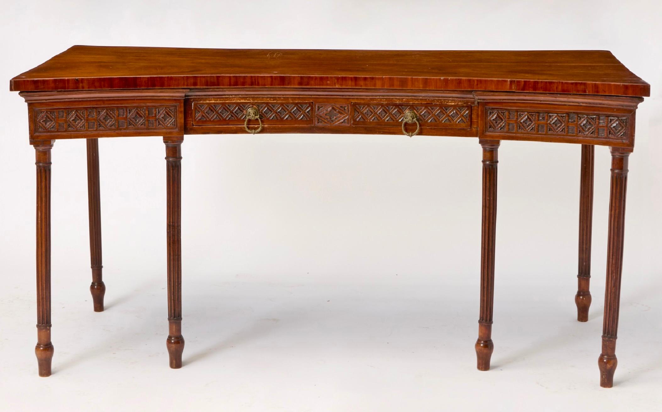 18th Century George III Mahogany Sideboard or Serving Table 7