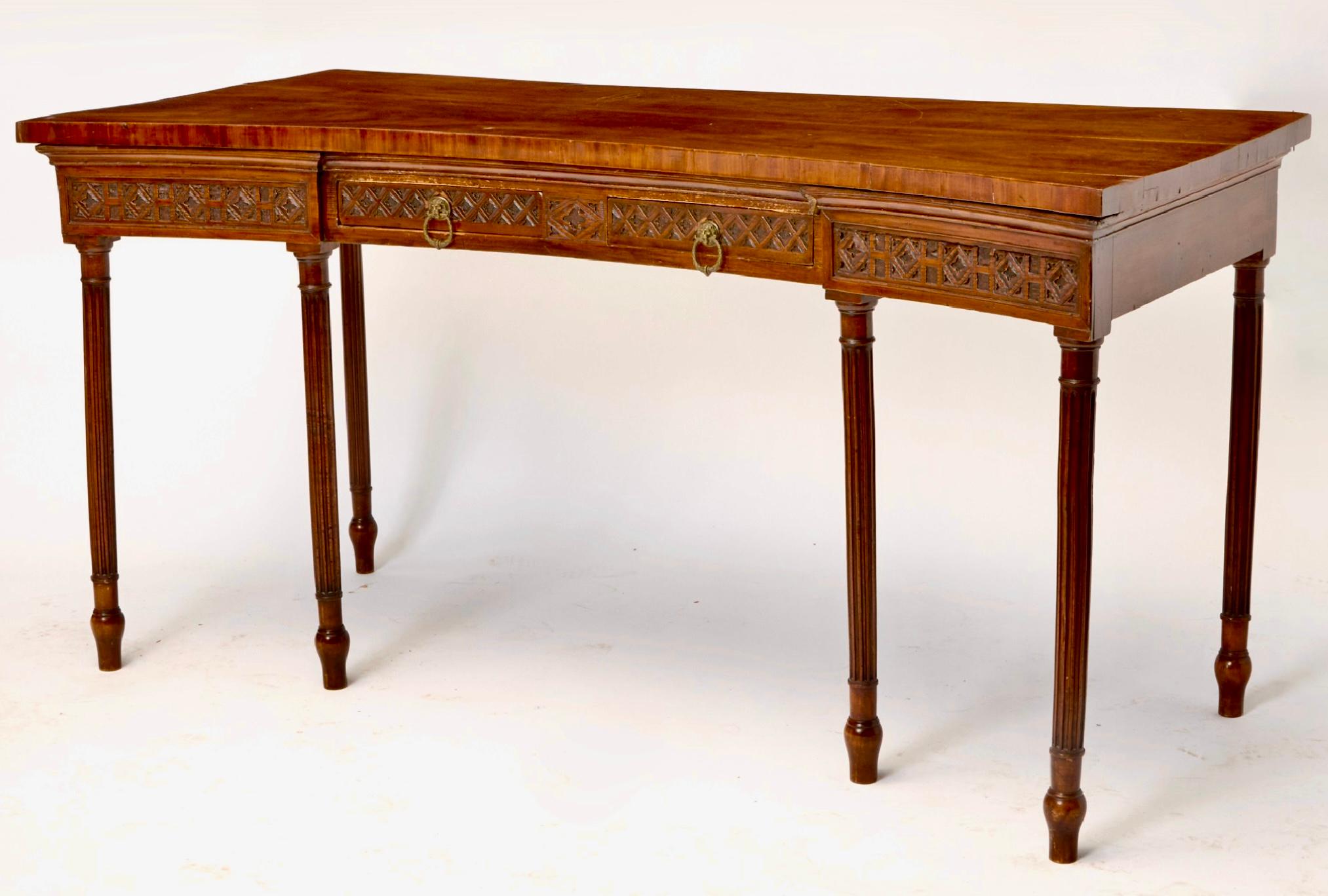 18th Century George III Mahogany Sideboard or Serving Table 8