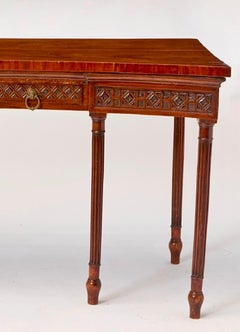18th Century George III Mahogany Sideboard or Serving Table