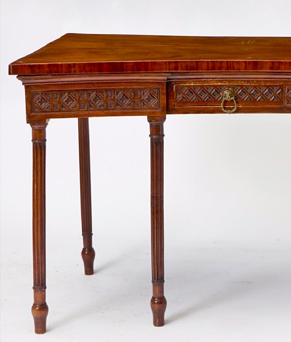 18th Century George III Mahogany Sideboard or Serving Table In Good Condition In Bradenton, FL