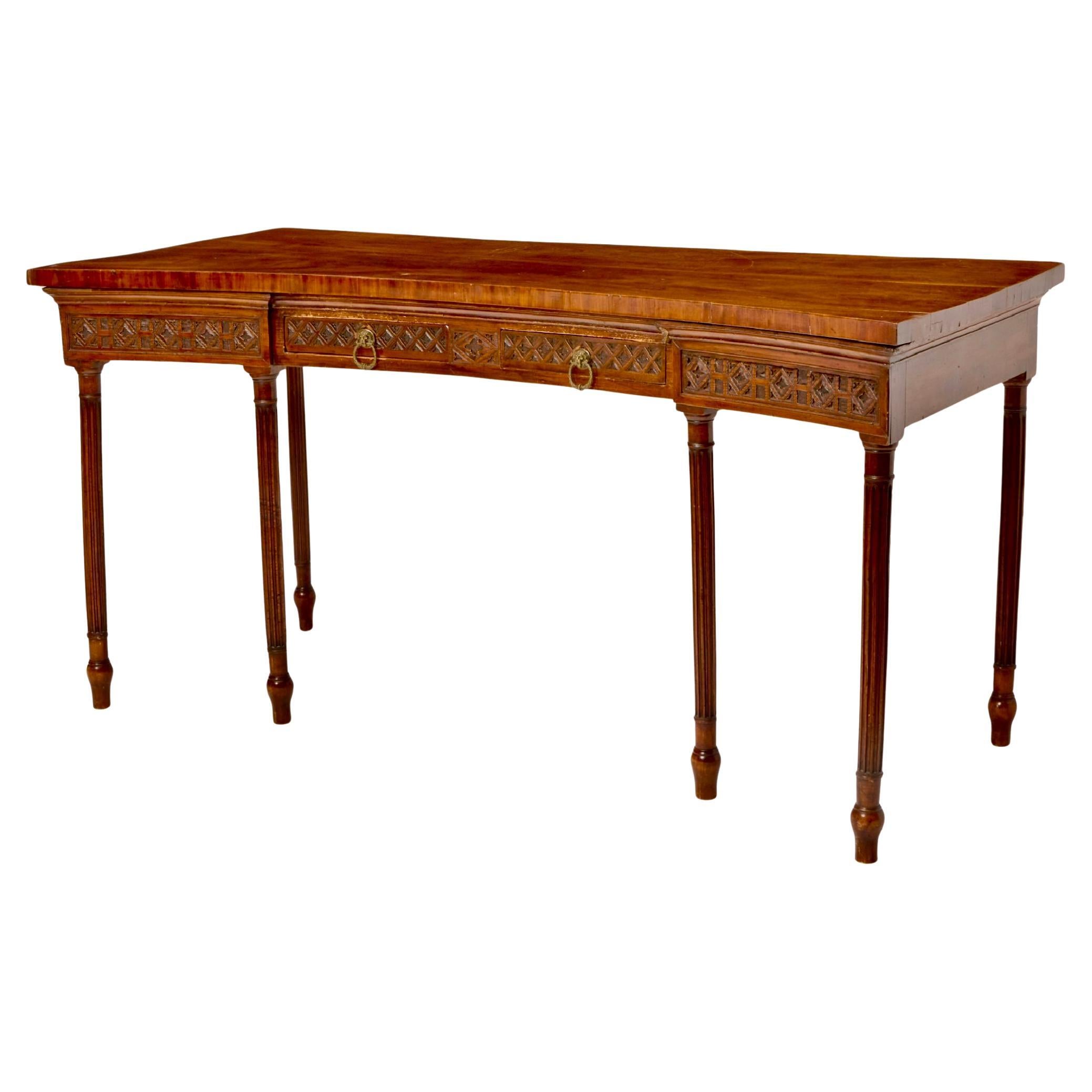 18th Century George III Mahogany Sideboard or Serving Table