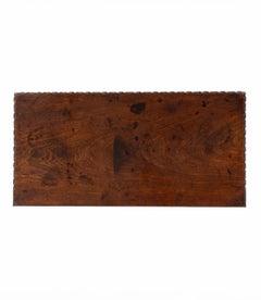 18th Century George III Mahogany Tea Table