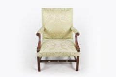 18th Century George III Pair of Gainsborough Chairs