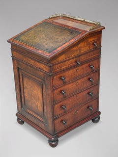 Davenport en acajou du XVIIIe siècle de la période George III par Gillows of Lancaster