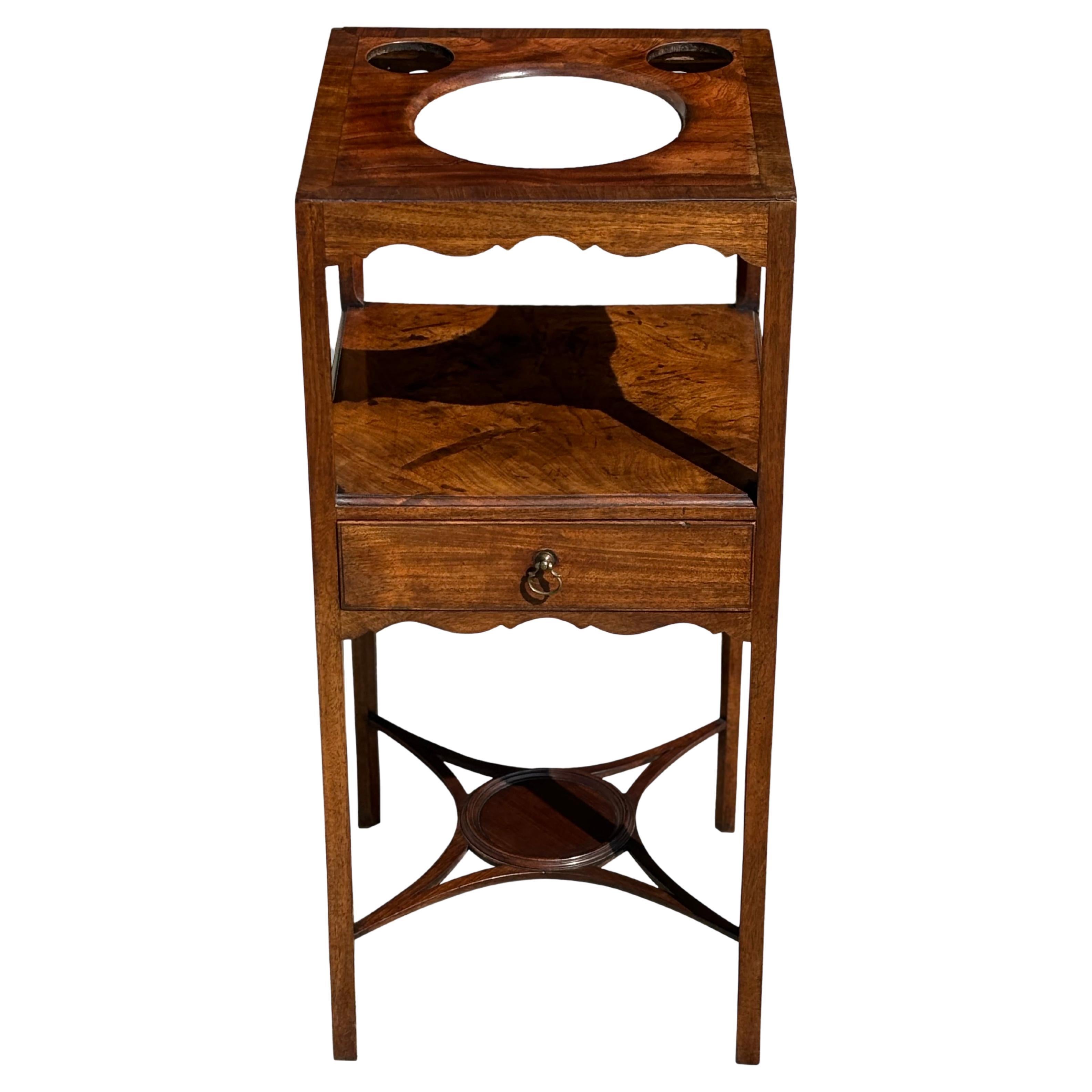 18th Century George III Period Wash Stand
