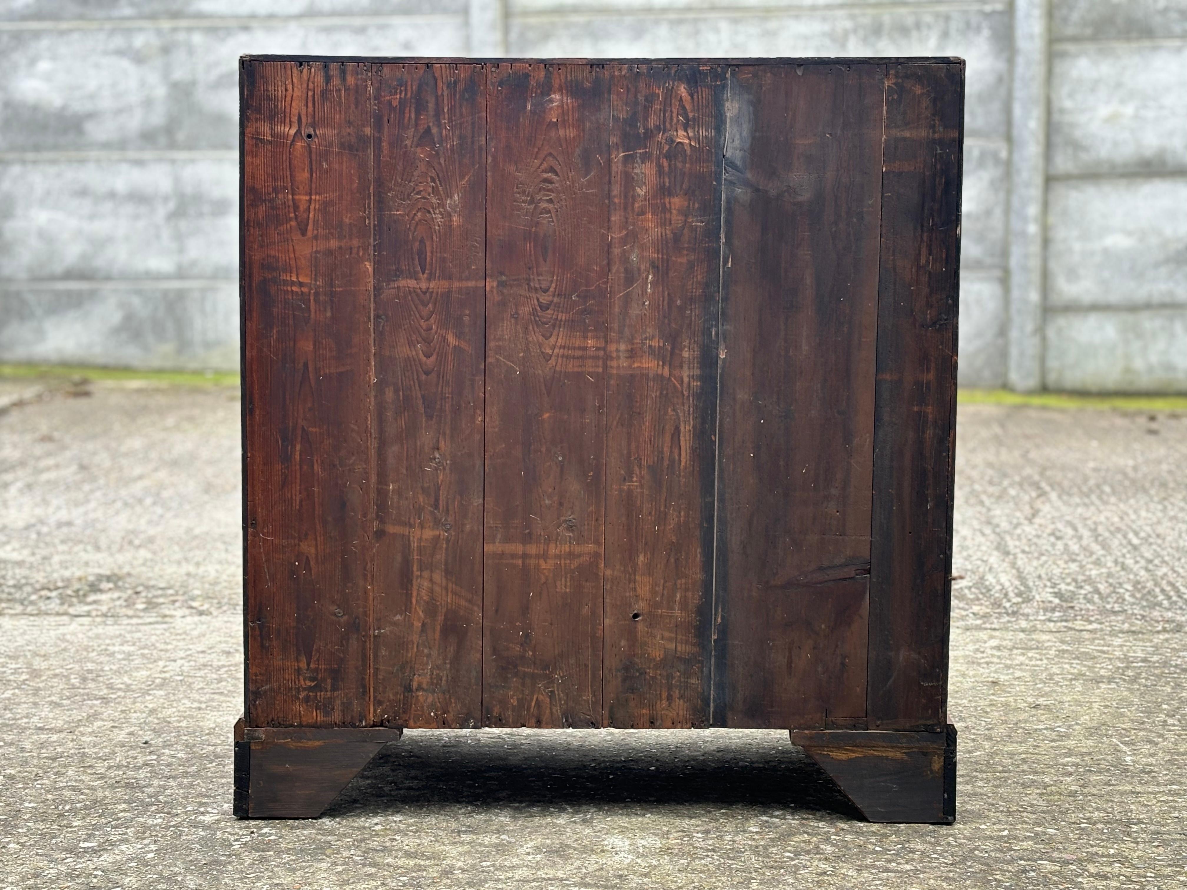 18th Century George III Period Oak Bureau 3