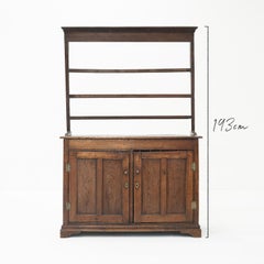 18th Century George III Provincial Oak Dresser of Small Proportions