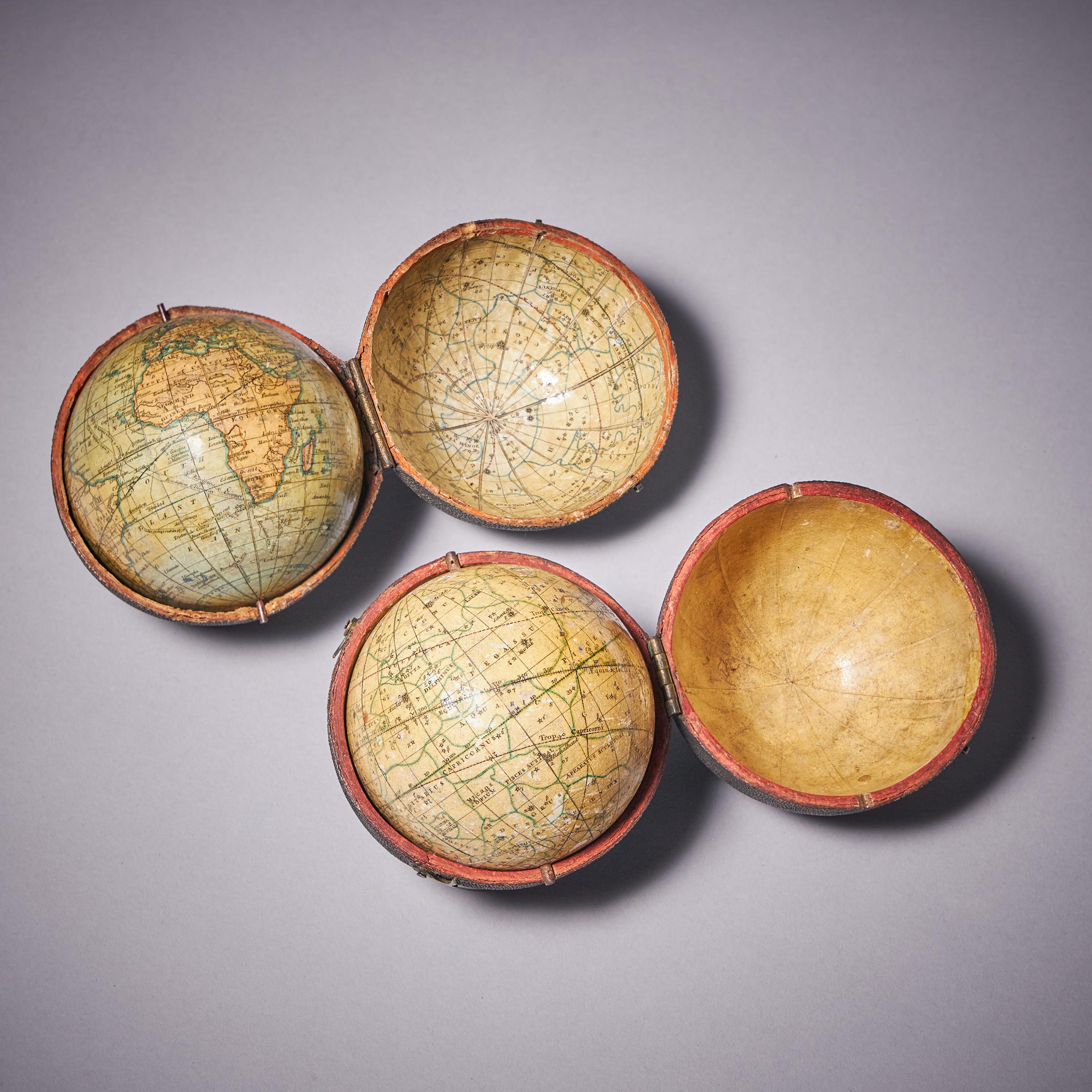 18th Century George III Terrestrial Pocket Globe by Cary, Dated 1791 5