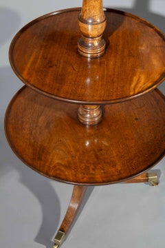 18th Century George III Three-Tier Hospitality Stand