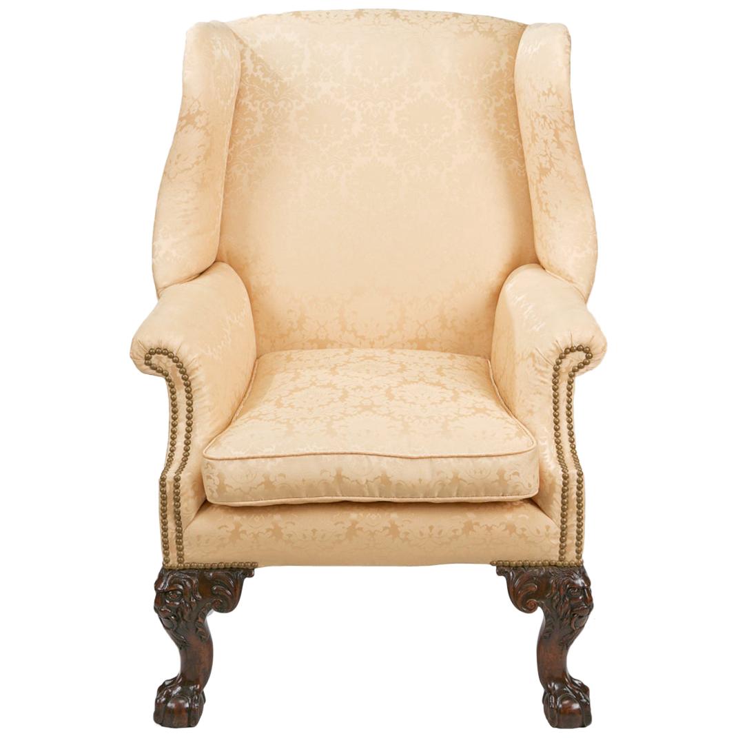 18th Century George III Wing Chair