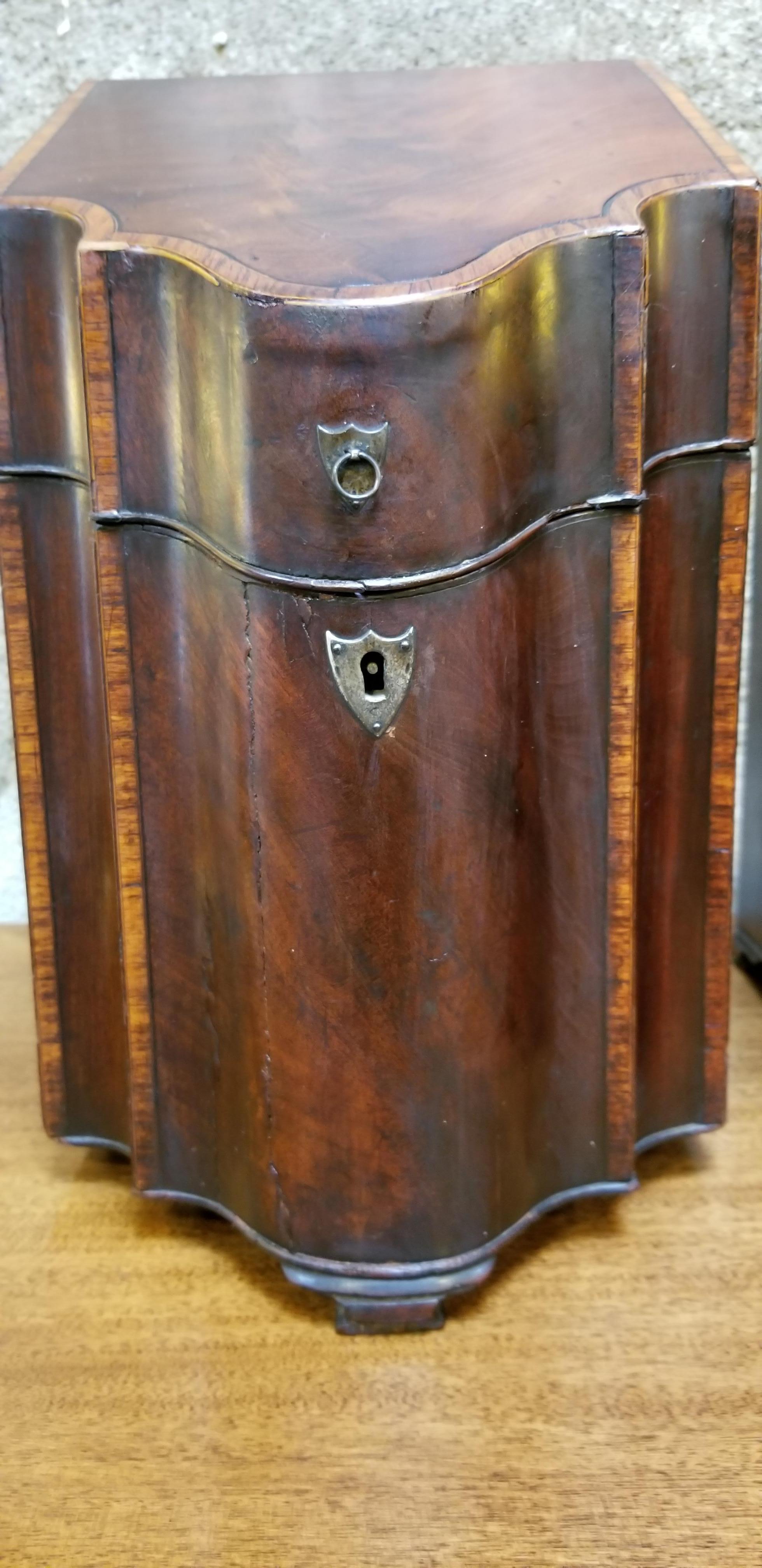 18th Century George III Knife Boxes, a Pair 7