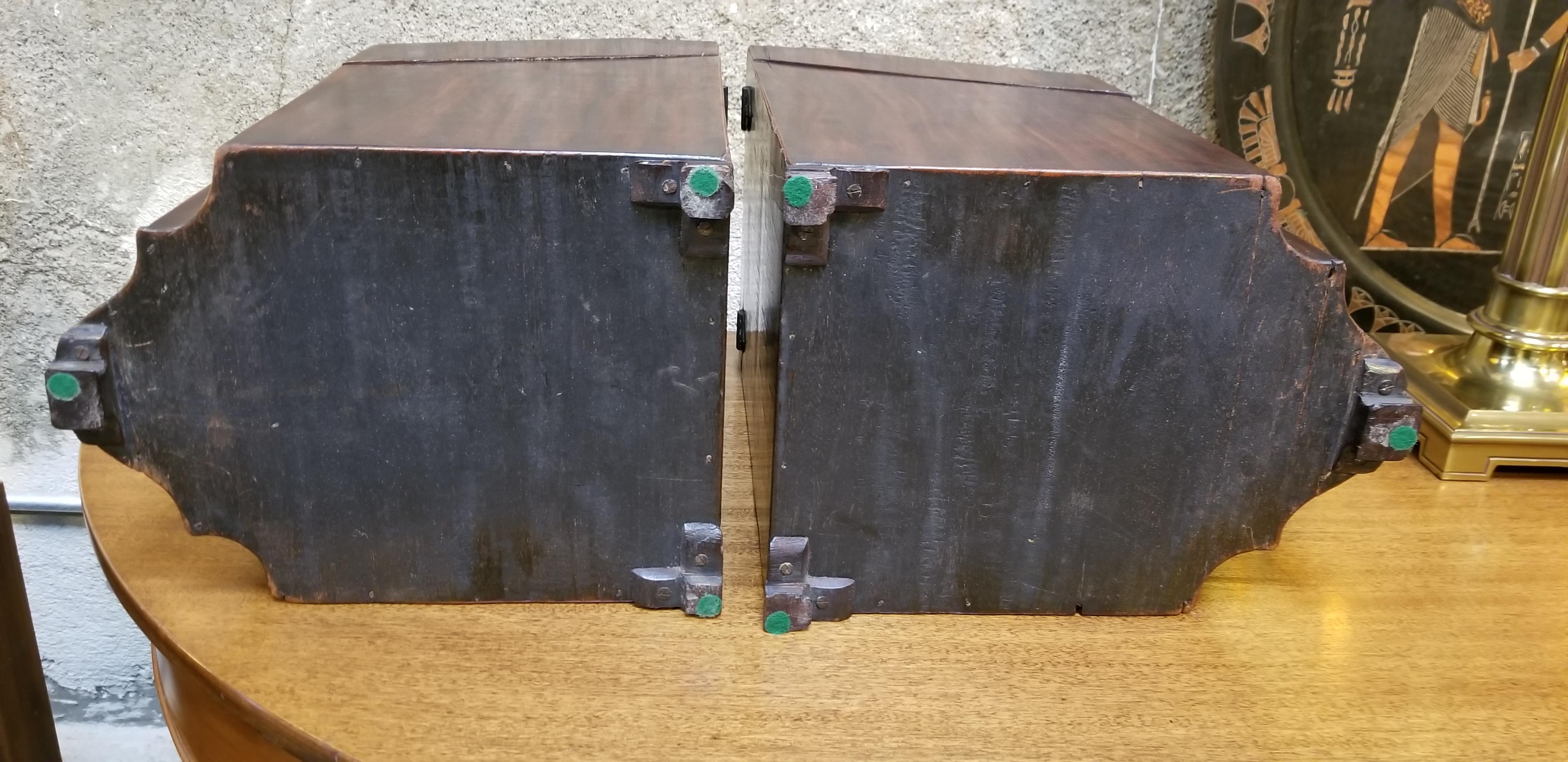 18th Century George III Knife Boxes, a Pair 9