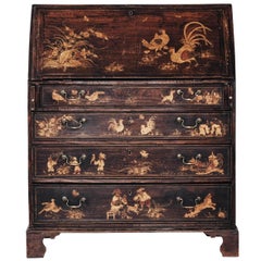 18th Century Georgian Chinoiserie Bureau