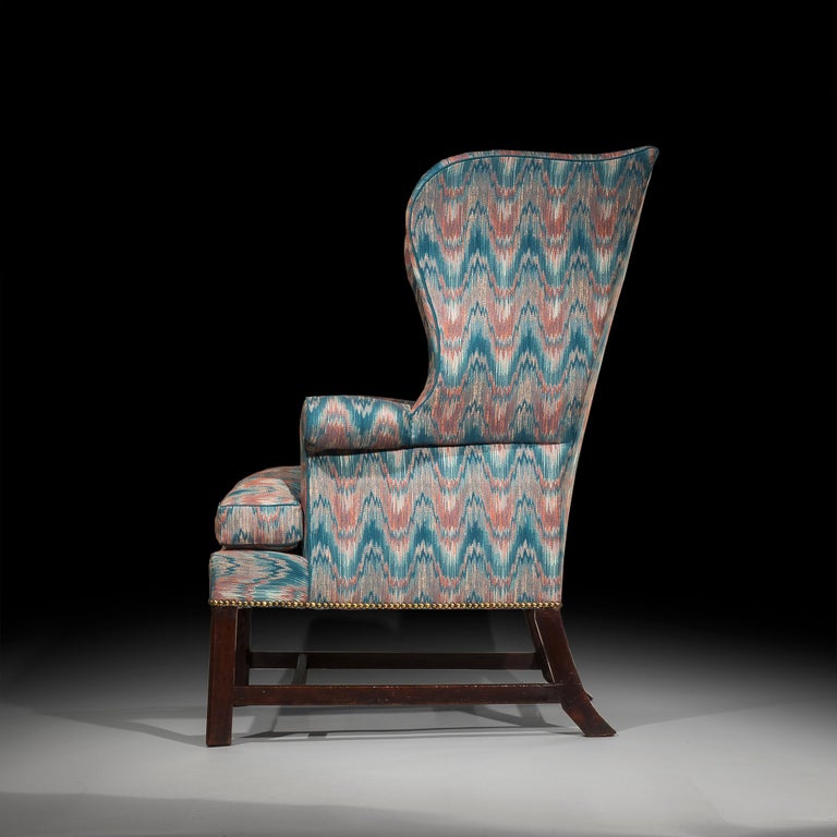 18th Century Georgian Chippendale Wing Chair For Sale at ...