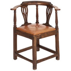 18th Century Georgian Corner Chair