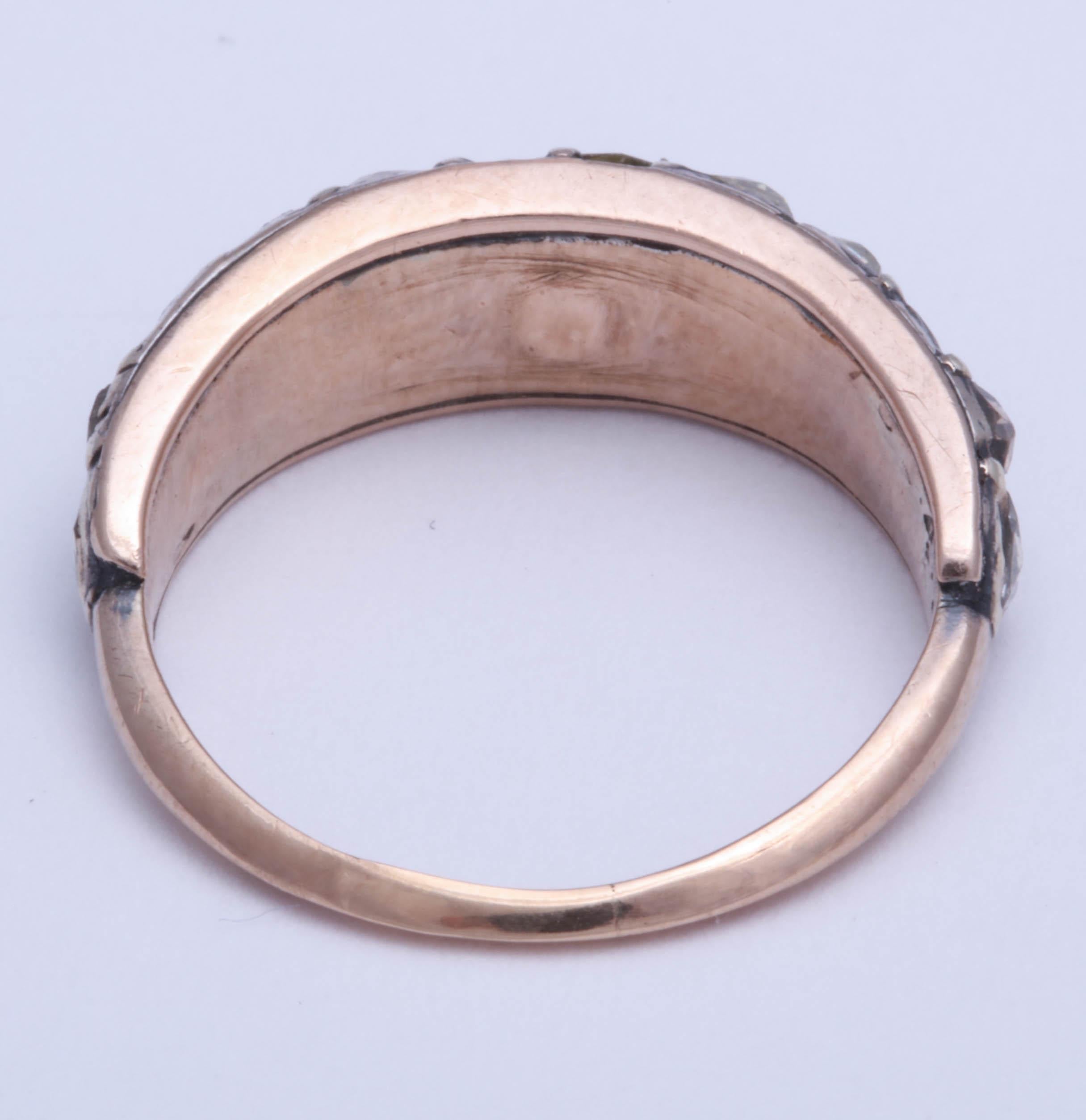 18th Century Georgian Diamond Ring im Angebot 2