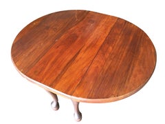 18. Jahrhundert Georgianischer Mahagoni-Esstisch mit hängenden Blättern
