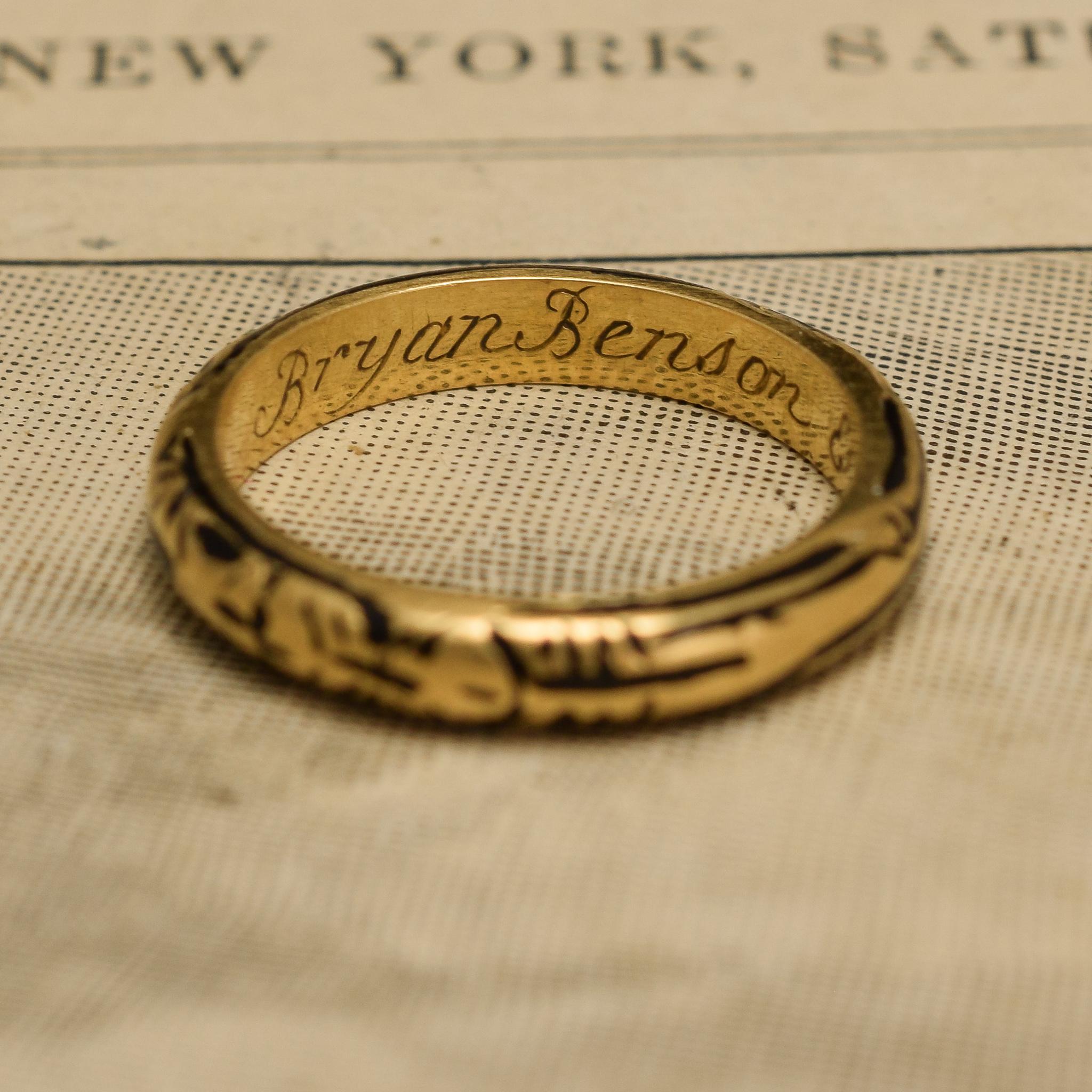 18th Century Georgian Full Body Skeleton Ring 4