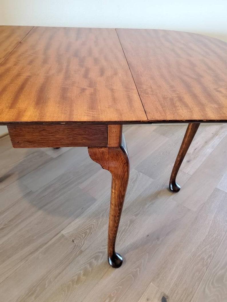 18th Century Georgian III Period Mahogany Drop Leaf Table For Sale 3