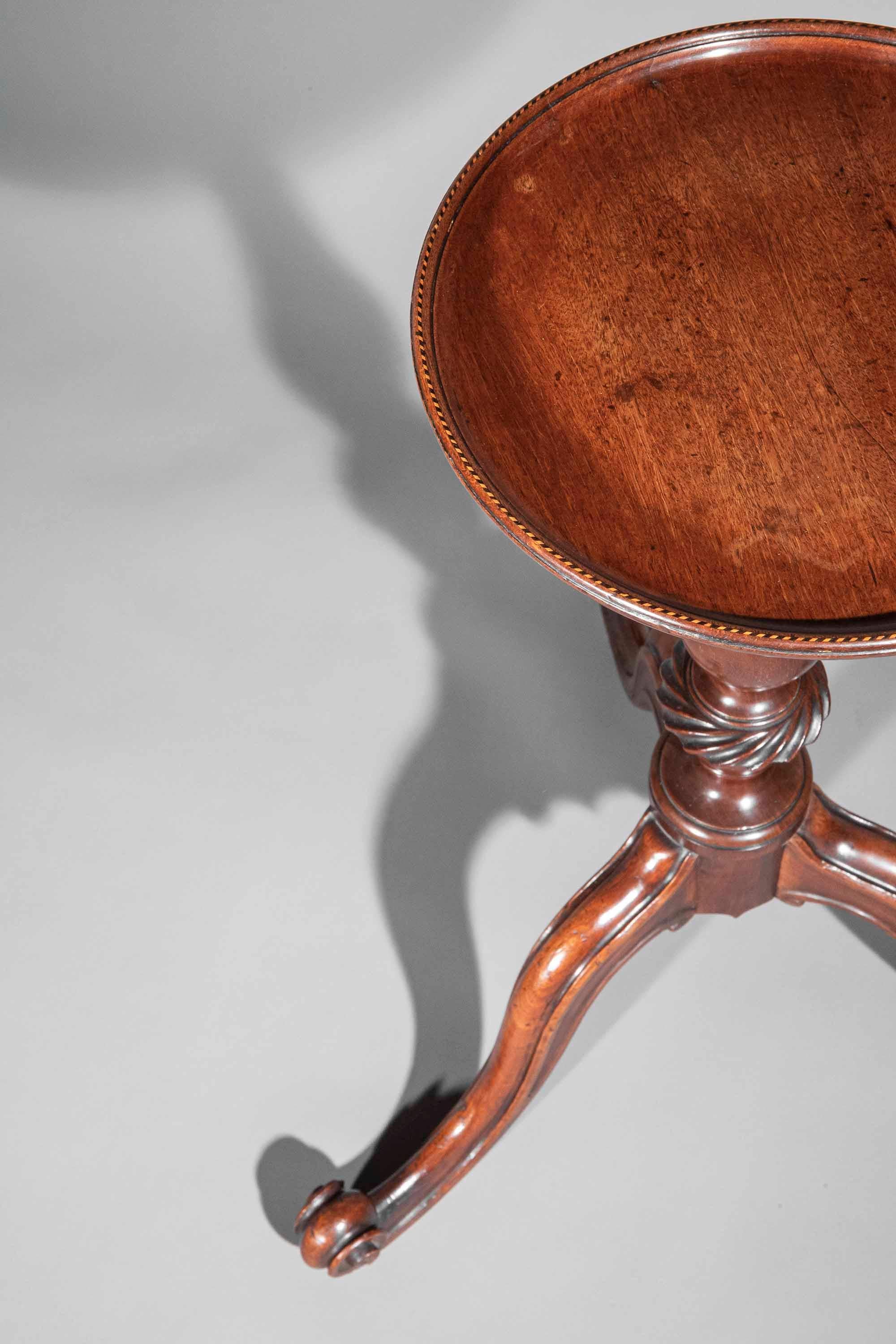 18th Century Georgian Kettle Stand or Wine Table, circa 1750 For Sale 4