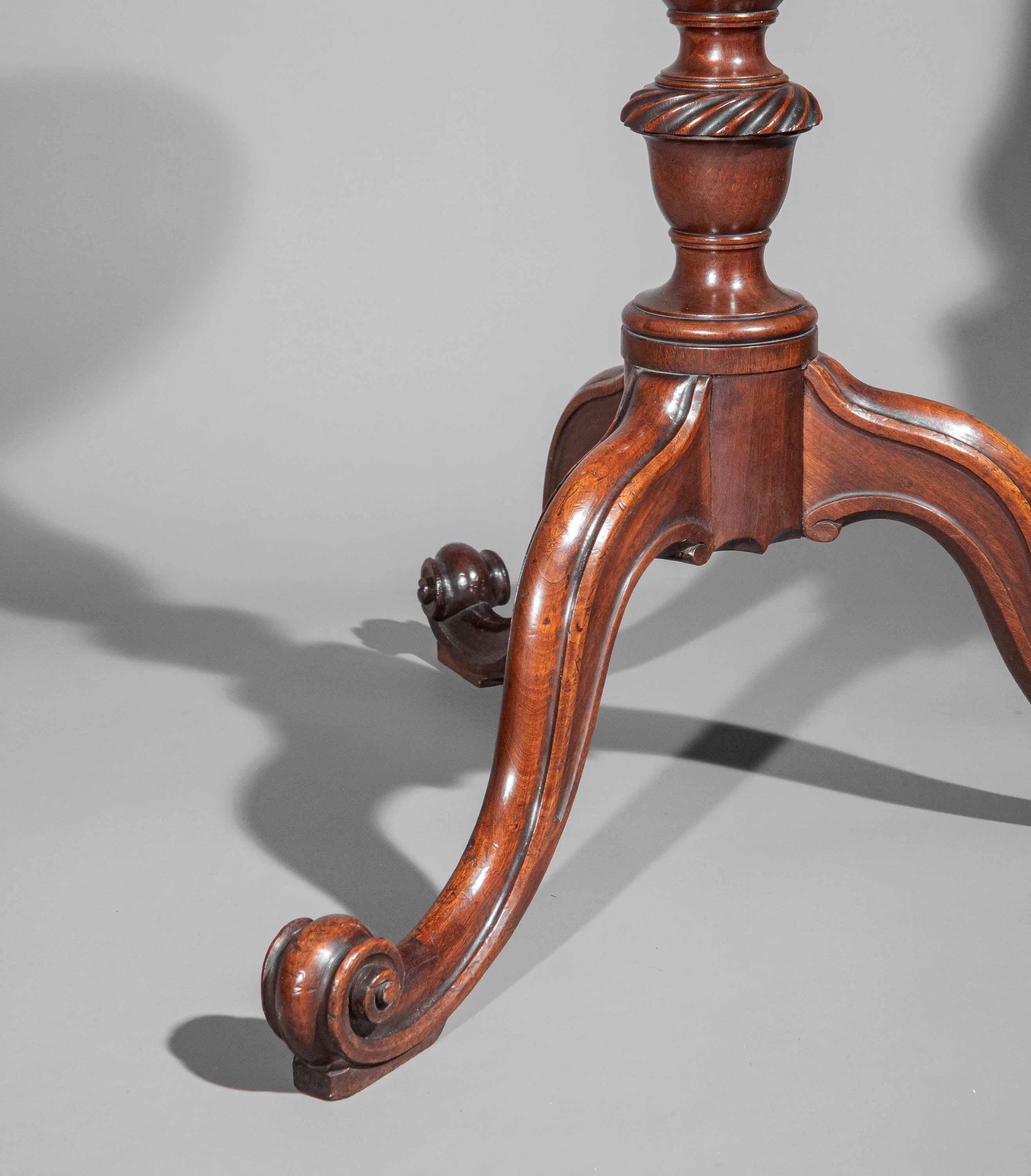 18th Century Georgian Kettle Stand or Wine Table, circa 1750 For Sale 5