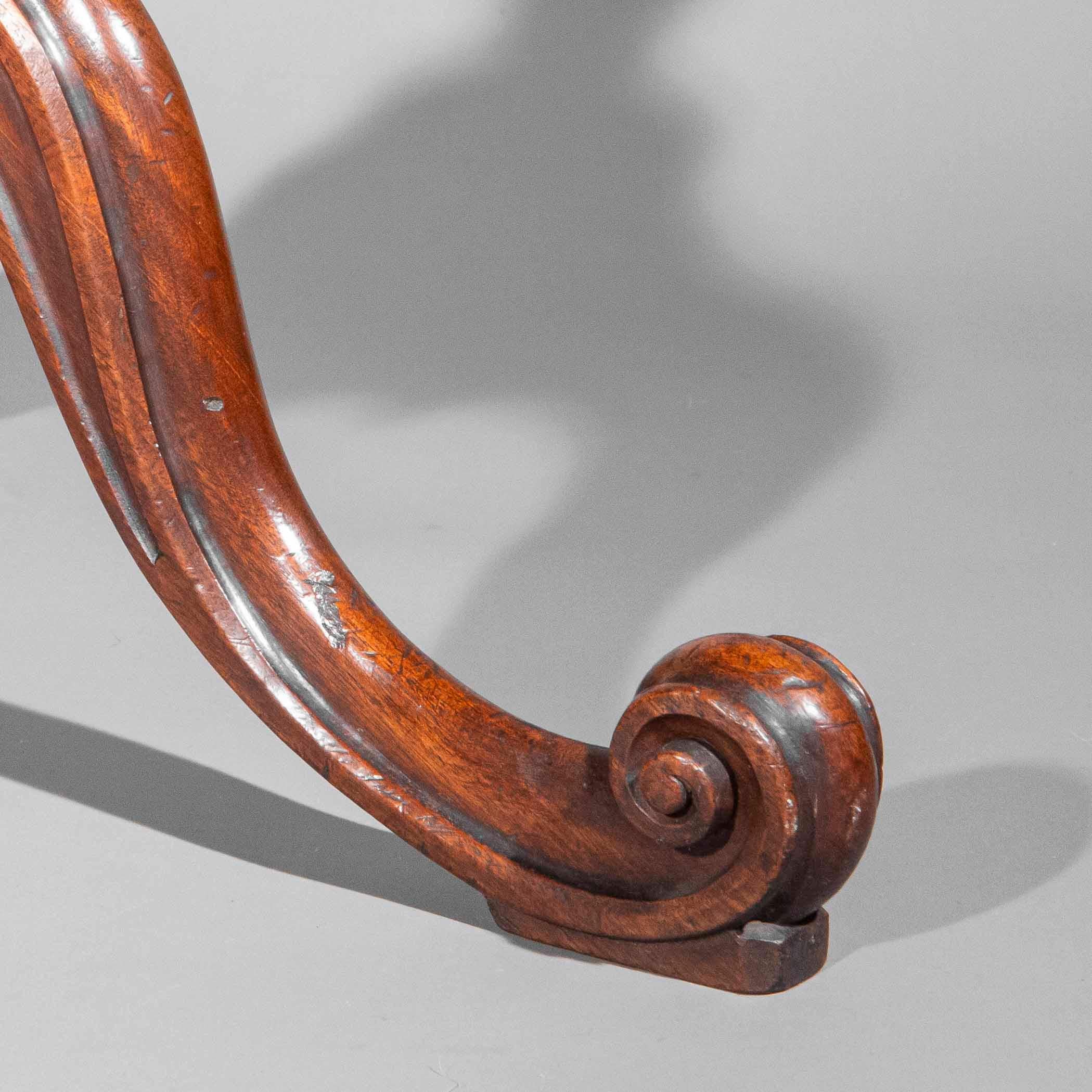 George II 18th Century Georgian Kettle Stand or Wine Table, circa 1750 For Sale
