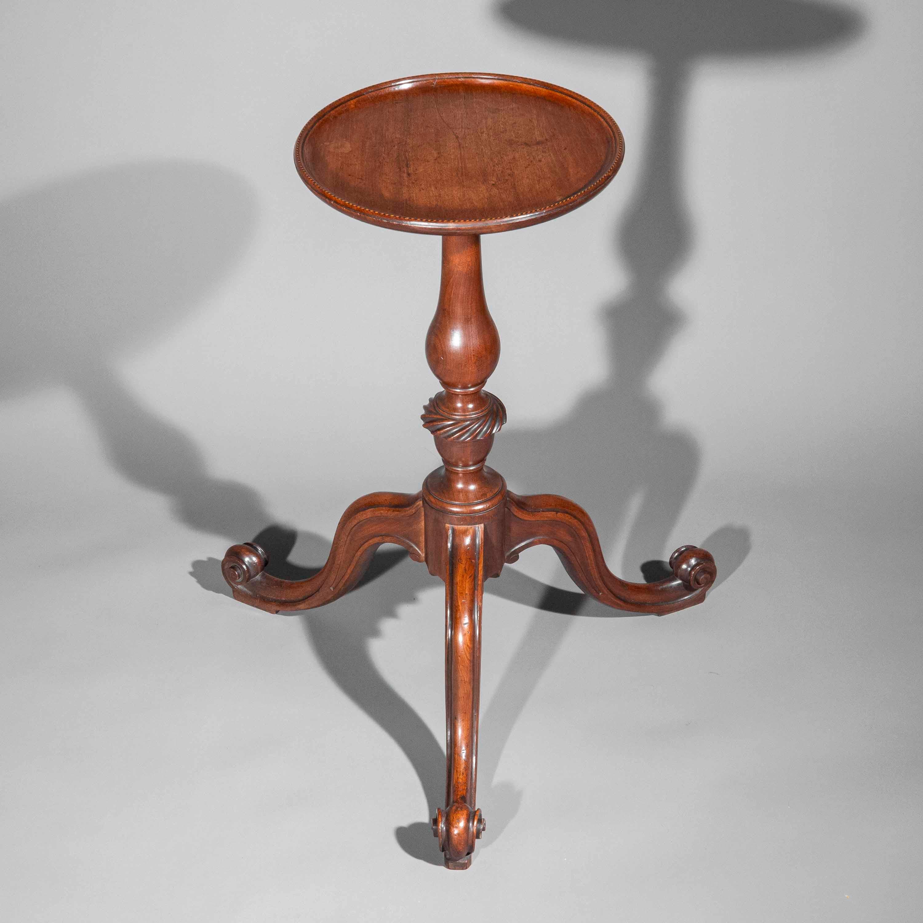 18th Century Georgian Kettle Stand or Wine Table, circa 1750 In Good Condition For Sale In Richmond, London