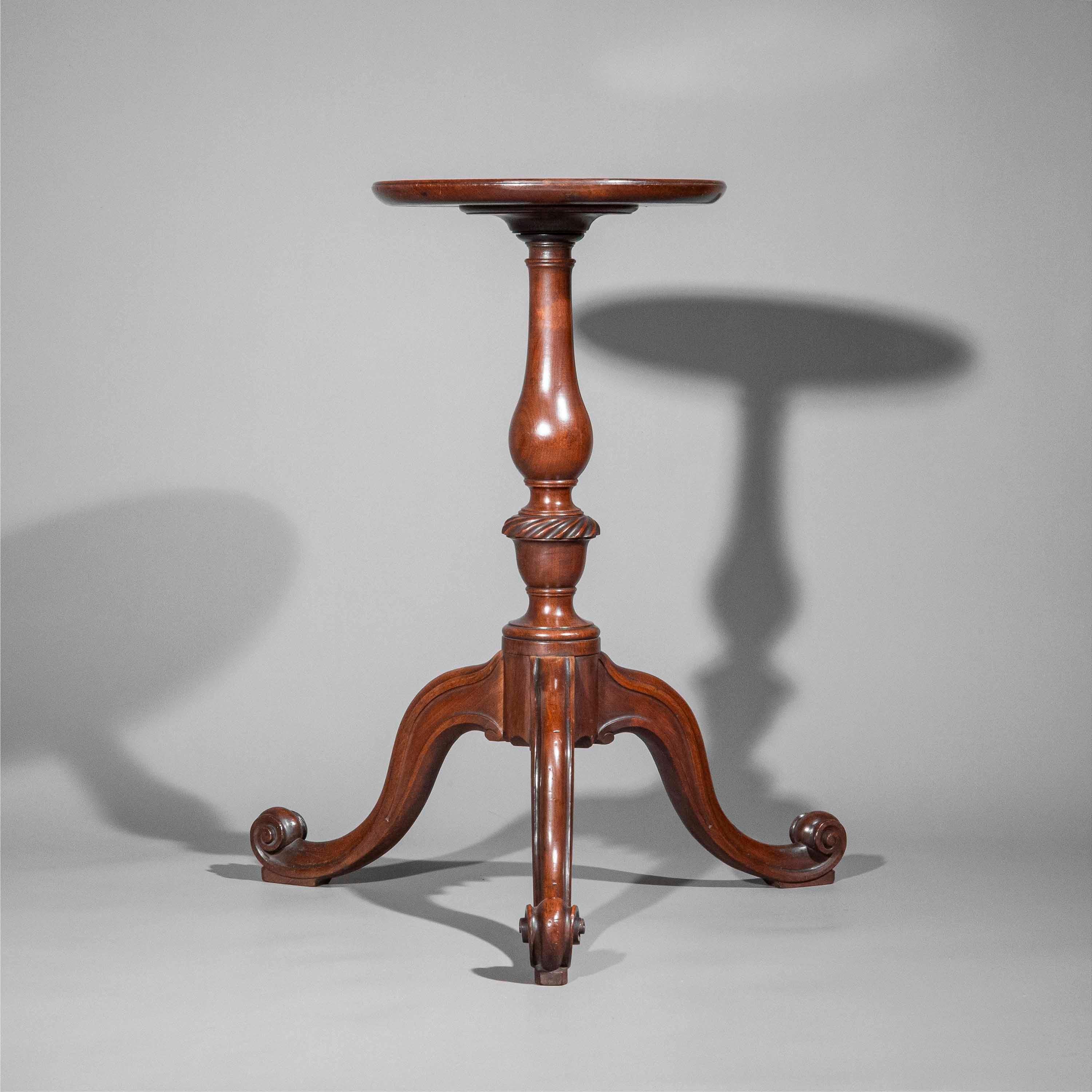 Wood 18th Century Georgian Kettle Stand or Wine Table, circa 1750 For Sale