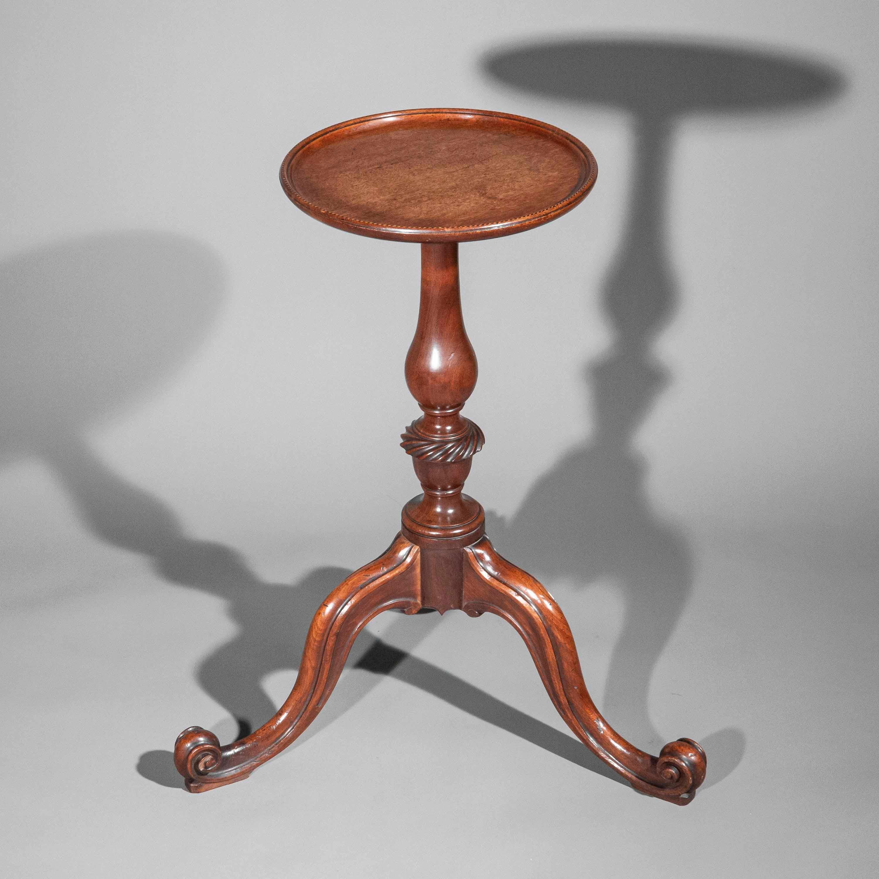 18th Century Georgian Kettle Stand or Wine Table, circa 1750 For Sale 1