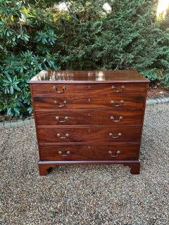 18th Century Georgian Mahogany Chest Of Drawers
