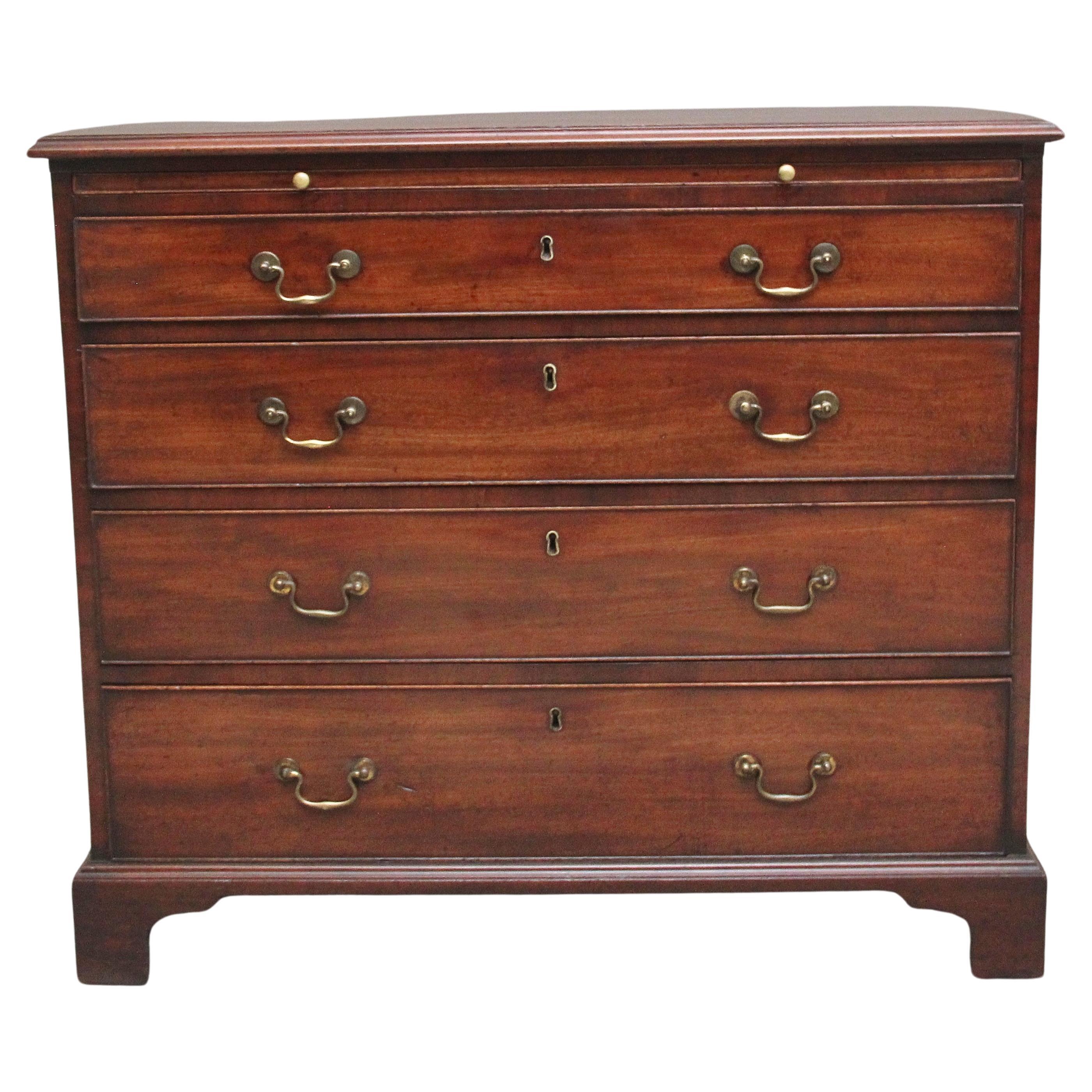 18th Century Georgian mahogany chest of drawers