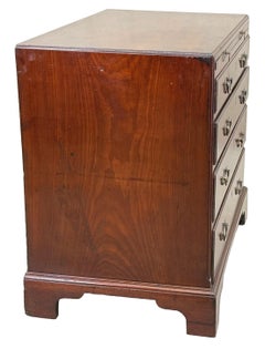 Georgian Mahogany Chest with Slide, George II Style, Circa 1750