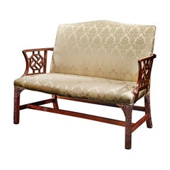 18th Century Georgian Mahogany Settee