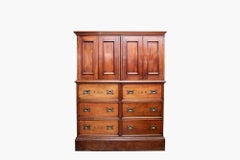 18th Century Georgian Mahogany Tack Cupboard