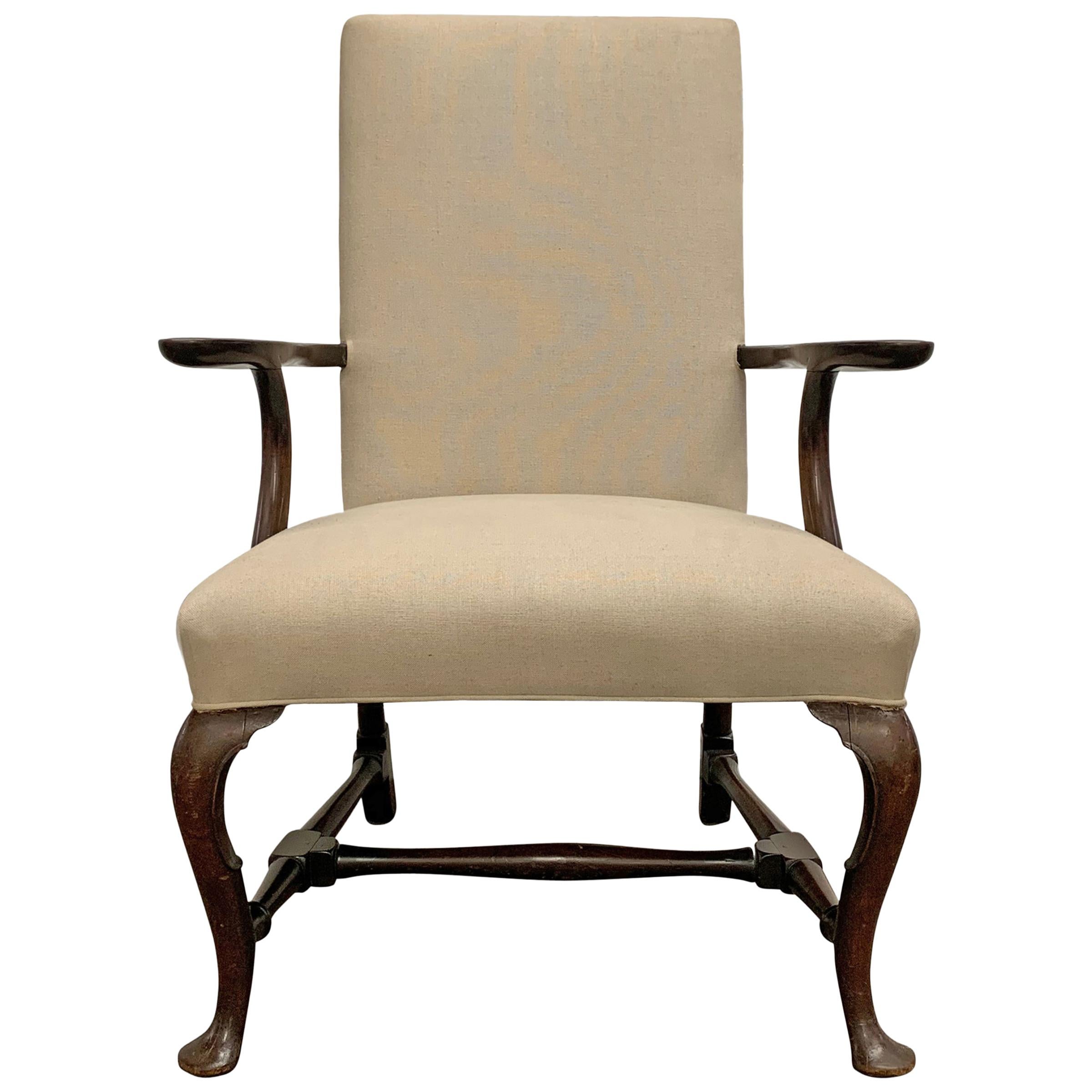 18th Century Georgian Queen Anne Chair