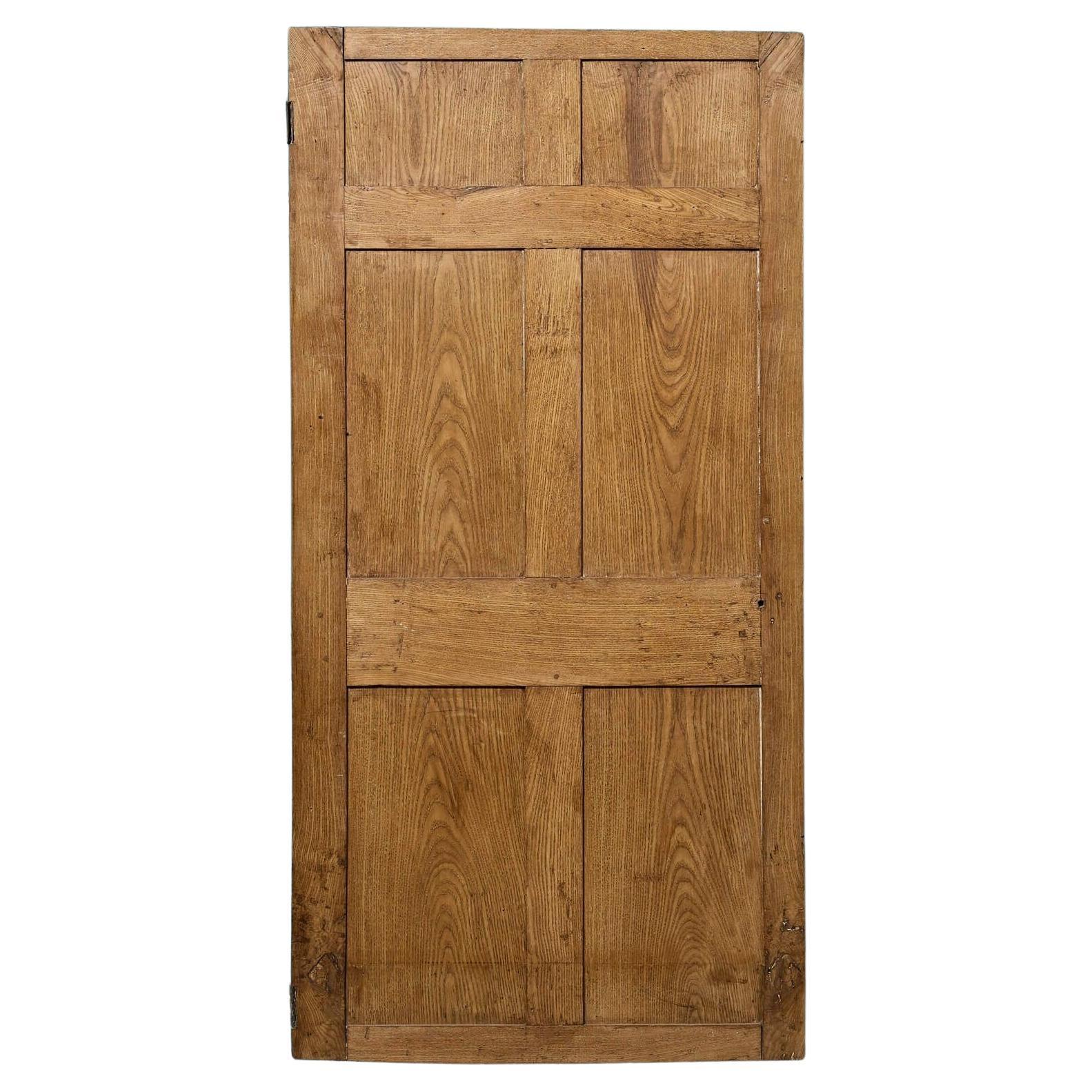 Porta georgiana a sei pannelli in Oak del XVIII secolo