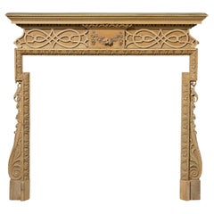 18th Century Georgian Style Dog Leg Fire Surround