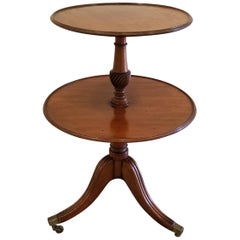 18th Century Georgian Two-Tier Dumb Waiter