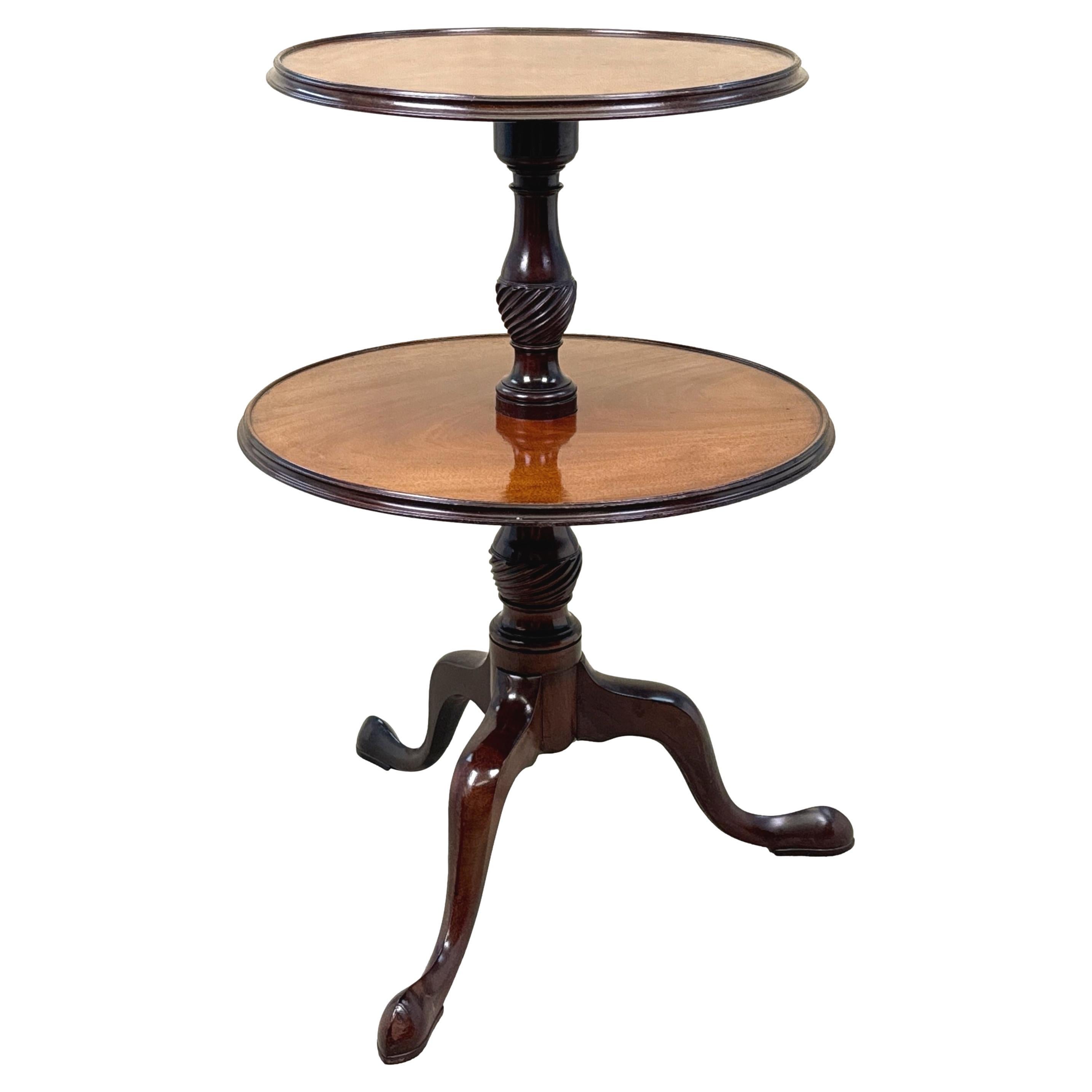 18th Century Georgian Two Tier Dumbwaiter
